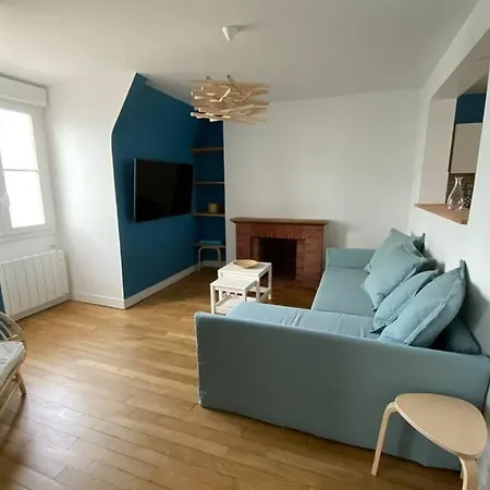 Face - 95m2 - 3ch Vue - 8 Personnes Apartment Saint-Valery-en-Caux